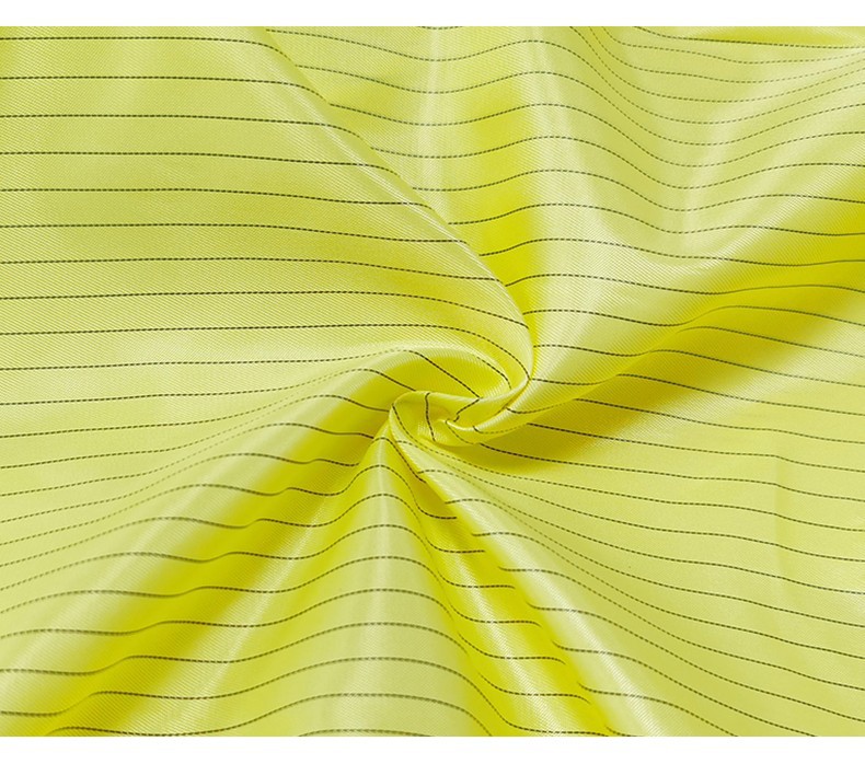 yellow 5mm esd strip fabric